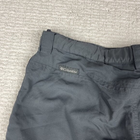 Columbia Silver Ridge Utility Convertible Pants Womens 14 Short Omni Shield Gorp - Picture 11 of 16
